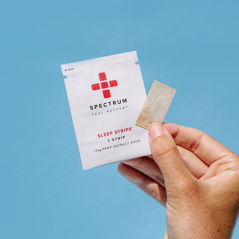 Spectrum CBD Sleep Strips 10 Pack