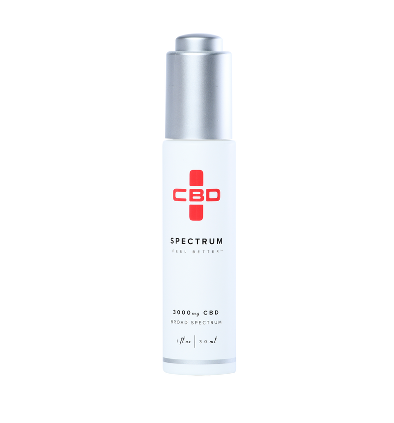 Spectrum CBD Tincture 3000mg - Spectrum CBD